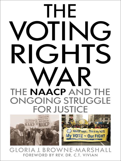 Title details for The Voting Rights War by Gloria J. Browne-Marshall - Available
